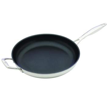 Tramontina Gourmet Tri-ply Clad 3qt Deep Saute Pan With Lid Silver : Target