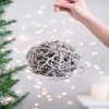 SEVOBAL Tree Ornaments Iced Twig Ball Hanging Decor Set of 4 for Christmas Tree and Winter Displays, Brown, 6"*6"*6" - 4 of 4