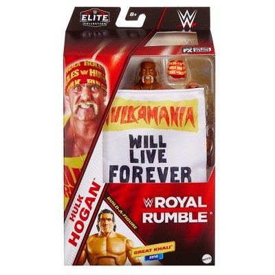 WWE Elite Royal Rumble 2025 Live Forever Flag Hulk Hogan Action Figure