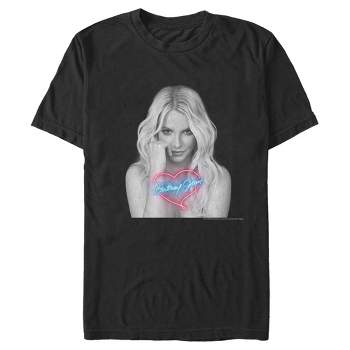 Men's Britney Spears Jean Album Cover T-Shirt