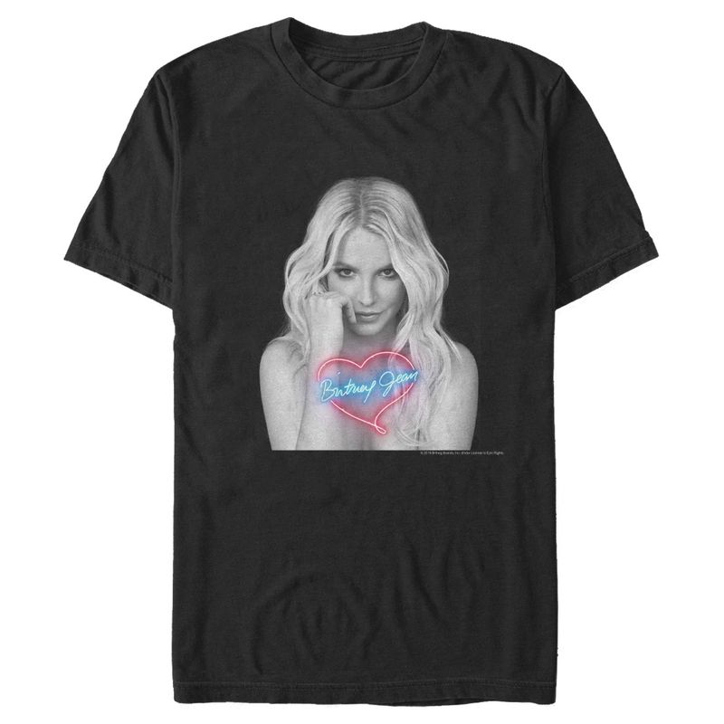 Men's Britney Spears Jean Album Cover T-Shirt, 1 of 5