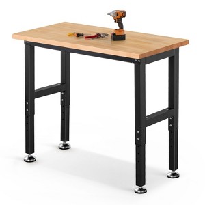 GOTGELIF WB0101-Light 1500Lbs 41" Work Bench Work Stand for Garage Heavy Duty Cutting Wood - 1 of 4