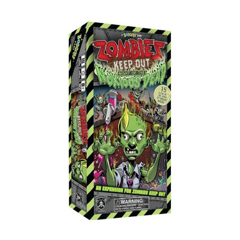Zombies - Keep Out, Night of the Noxious Dead Expansion Board Game, 1 of 2