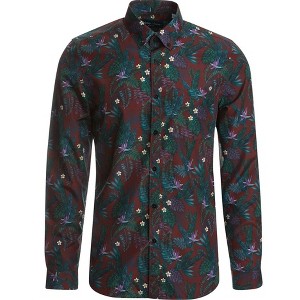 Men's Brian Button Down - Paisley & Gray - 1 of 1