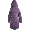 CLIFFS Womens' Drawstring Padded Long Parka Coats - 3 of 4