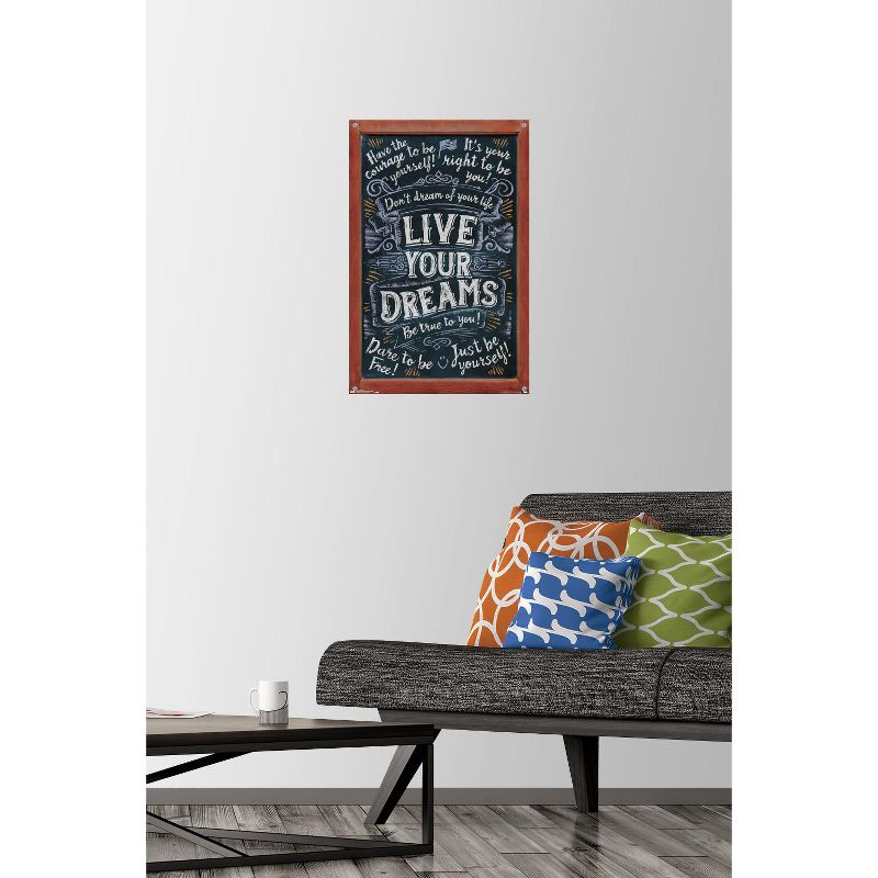 Trends International Live Your Dreams Unframed Wall Poster Prints, 2 of 7
