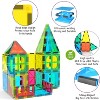 Jasonwell 65pcs Magnetic Tiles Building Blocks Set – STEM Construction Kit for Boys & Girls, Educational Toy for Toddlers & Kids (3-10+ Years) - 2 of 4