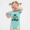 The Juniper Shop Crib Hair Don't Care Baby Flutter Sleeve Bodysuit - 2 of 2