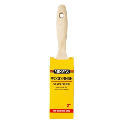 Minwax Wood Finish 2 in Flat Stain Brush