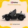 Ride on Car for Kids 12V Licensed McLaren Battery Powered Sports Car with 2 Speeds - 2 of 4
