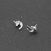Unicorn Stud Earrings for Women Sterling Silver CZ Ginger Lyne Collection - 3 of 3