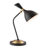 21.5" Iron Albert Retro Mid Century LED Table Lamp - Jonathan Y
