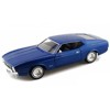 1971 Ford Mustang Sportsroof Blue 1/24 Diecast Model Car by Motormax - 2 of 3
