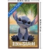 Trends International Disney Lilo & Stitch (2025) - Beach Pose One Sheet Framed Wall Poster Prints - 3 of 4