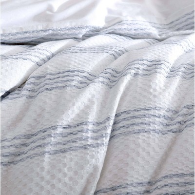 Riverbrook Home 3pc Queen Chopra Comforter Bedding Set Blue: Machine Washable, Includes Pillow Shams — фото 3