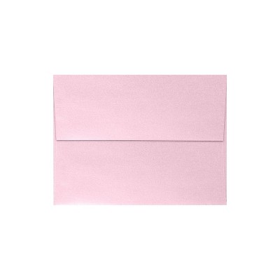 LUX A7 Invitation Envelopes 5 1/4 x 7 1/4 50/Box Rose Quartz Metallic 5380-04-50