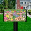 Bunny Friends Easter Mailbox Cover Spring Floral Briarwood Lane Standard - 2 of 3