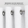 2 Panel Thermal-Insulated 100% Total Blackout Grommet Window Curtains - Becky Cameron (Set of 2) - 4 of 4