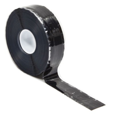 Stockroom Plus Black Self Fusing Silicone Tape for Pipe Repair, 1 Inch x 26 Feet
