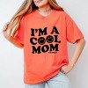 Simply Sage Market S.W.Smiley I'm A Cool Mom Smiley Face Garment Dyed Tee - 2 of 4