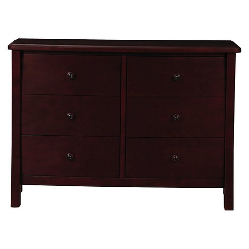 Simmons Kids Madisson Double Dresser Black Espresso Target
