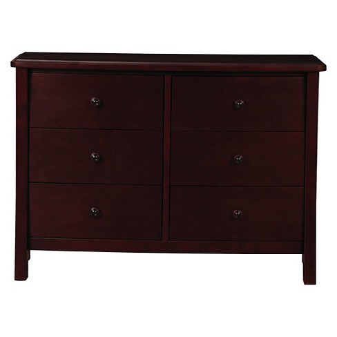 Simmons Kids Madisson Double Dresser Black Espresso Target