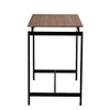 5-Piece Compact Dining Set Bar Table Set with Table and Stools, Modern, Industrial and Space-Saving for Dining Room and Breakfast Nook-ModernLuxe - 4 of 4