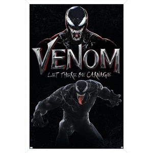 Trends International Marvel Venom: Let There be Carnage - Attack Framed Wall Poster Prints - 1 of 4