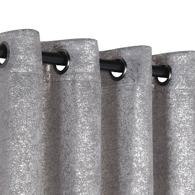 Regal Home Collections Metallic Sparkle Thermal Grommet Blackout Curtains