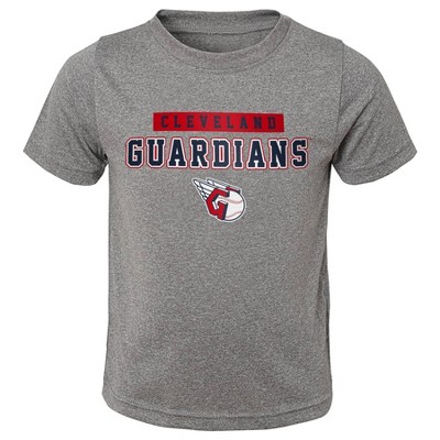 Men's Gray Cleveland Guardians V-Neck Jersey 