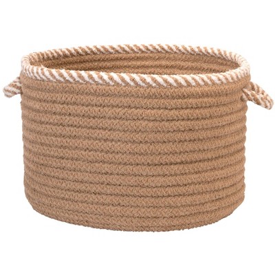 Colonial Mills Surroundings Kids Basket, 14"x14"x10", Sand