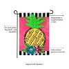 Evergreen Bright Pineapple Garden Applique Flag 12.5 x 18 Inches Indoor Outdoor Decor - 3 of 4