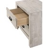 NicBex Nightstand with Drawers,Modern Side Table with Pulls and Wood Frame,Bedside Table for Bedroom,Living Room - 4 of 4