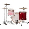Slingerland Studio King 3-Piece Shell Pack with 22" Bass Drum Royal Crimson Lacquer - 2 of 4