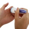 Unique Bargains Durable Faux Diamond Clear Handle Nail Brush 1 Pc - 2 of 4