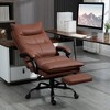 Aghana Digitals Heated Massage Office Chair with 6 Vibration Points, 155° Recline, Footrest, Double - 3 of 4