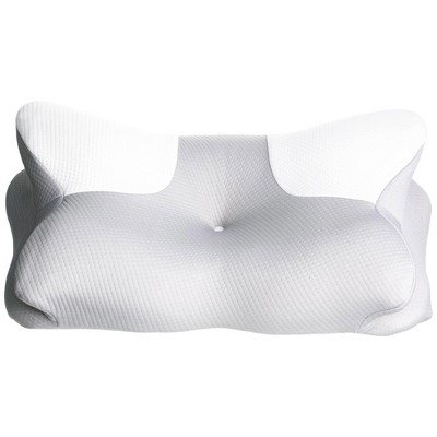 Cervical Memory Foam Pillow Set of 2, Contour Pillow for Neck & Shoulder Relief w/ Removable Breathable Pillowcase for Side, Back and Stomach Sleepers