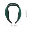Unique Bargains Women's Solid Color Wide Headbands 1 Pc - 3 of 4