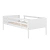 Emma and Oliver Kids Bunk Bed with Convertible, Solid Wood Slatted Frame and Easy-to-Climb Ladder with No Box Spring Required - 3 of 4