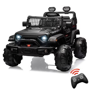2 Seaters Kids Ride On Truck with Remote Control,20“ Large Seat Ride On Car for Toddlers - 1 of 4