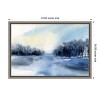 Amanti Art Winter River by Katrina Pete Canvas Wall Art Print Framed 23 x 16-in. - 3 of 4
