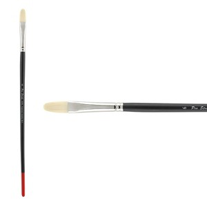 Creative Mark Powercryl Ultimate Acrylic Paint Brushes - Filbert Assorted, Artist Paint Brushes, 3 Diameters of Synthetic Hair Filament, Fine Control - 1 of 4