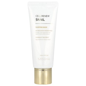 Missha Cell Renew Snail, Sleeping Beauty Mask, 3.71 fl oz (110 ml) - 1 of 3