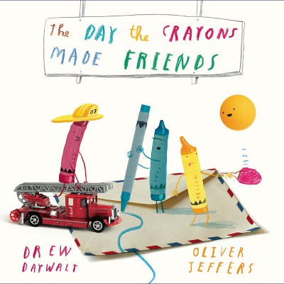 The Day the Crayons Made Friends - by Drew Daywalt (Hardcover)