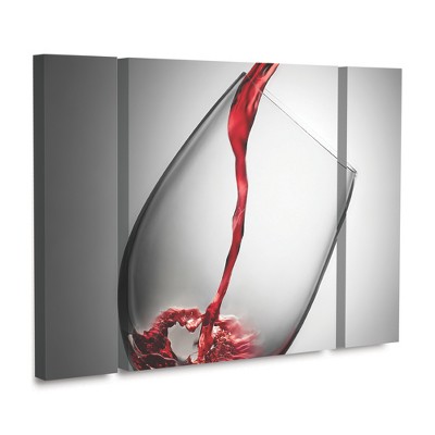 Trademark Fine Art -Jesus M. Garcia 'Copa Grana' Multi Panel Art Set Small 3 Piece