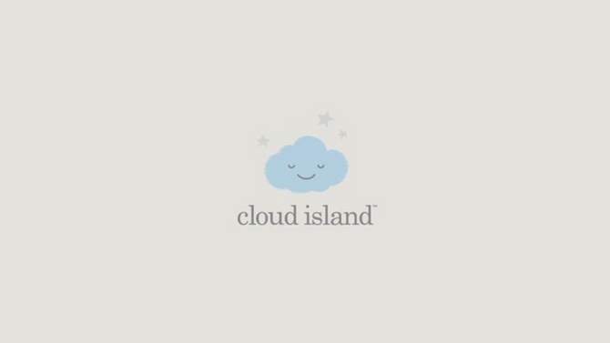 Fitted Crib Sheet Dashes - Cloud Island&#8482;, 2 of 8, play video