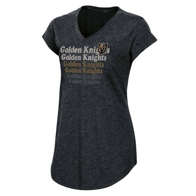 NHL Vegas Golden Knights Women's Team Pride V-Neck T-Shirt - S