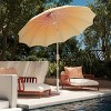 MOEPISY 9ft Pagoda Patio Umbrella, Push Button Tilt - 2 of 4