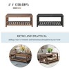 NicBex Modern Rectangle Coffee Table with Storage Shelf,Farmhouse Center Table for Living Room,Living Room Furniture - 2 of 3