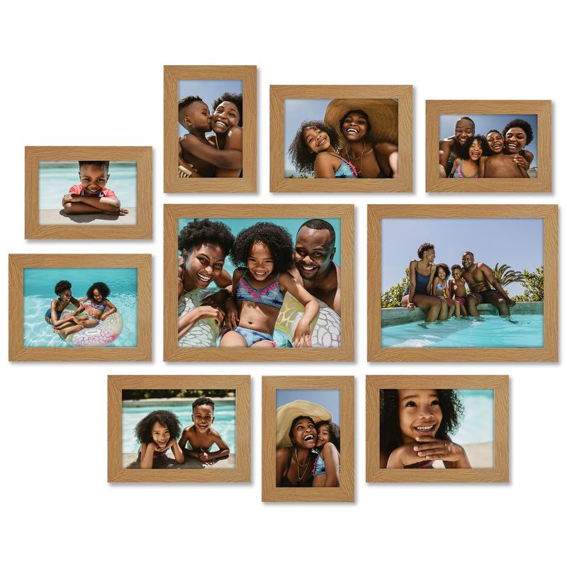 Americanflat Set of 10 Picture Frames - Gallery Wall 8x10, 5x7, 4x6 Frames, 4 of 7